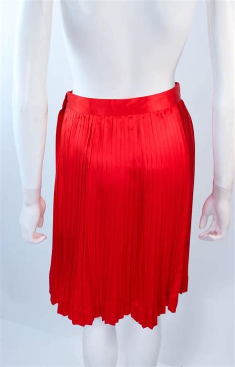 dior pleated mini skirt|vintage dior skirt.